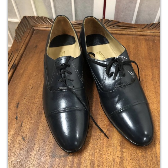 Mario de Gerard, men, shoes,Oxford, black,size9D.: - Picture 1 of 11